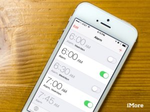Alarm Clock in Apple IPhone 6s